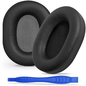 Replacement Ear Pads Cushions for Sony XM5 Noise Canceling Headphones, Premium WH-1000XM5 Earpads Covers with Soft Protein Leather, Optimized Memory Foam (Black) Replacement Ear Pads Cushions for Sony XM5 Noise Canceling Headphones, Premium WH-1000XM5 Earpads Covers with Soft Protein Leather, Optimized Memory Foam (Black)