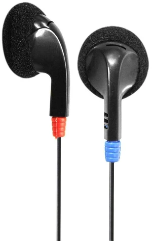 HABUD Ear Bud Headphones InEar Stereo Earbuds with 4 ft Cord, Soft Foam Cushions, 3.5mm RightAngled Plug Classroom, Testing & Bulk Use HABUD Ear Bud Headphones InEar Stereo Earbuds with 4 ft Cord, Soft Foam Cushions, 3.5mm RightAngled Plug Classroom, Testing & Bulk Use
