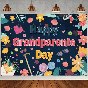 Happy Grandparents Day Backdrop Love Grandpa Grandma Grandparents Banner 8X6FT Best Grandma Ever Photography Background, Grandparents Retirement Party Decorations, Family Photo Booth Props Happy Grandparents Day Backdrop Love Grandpa Grandma Grandparents Banner 8X6FT Best Grandma Ever Photography Background, Grandparents Retirement Party Decorations, Family Photo Booth Props