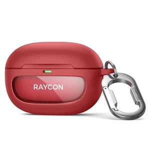 Case for Raycon Everyday Earbuds (2024 Edition), Shockproof Magnetic Case for Raycon Bluetooth True Wireless in-Ear Buds Headphones, Protective Cover with Magnetic Lid Lock & Carabiner, Red Case for Raycon Everyday Earbuds (2024 Edition), Shockproof Magnetic Case for Raycon Bluetooth True Wireless in-Ear Buds Headphones, Protective Cover with Magnetic Lid Lock & Carabiner, Red