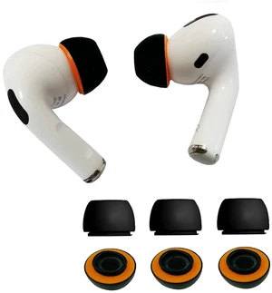 Upgraded Memory Foam&Silicone Hybrid Ear Tips for AirPods Pro 1st & 2nd Gen,Ultra-Comfort,Anti-Slip Eartips,Perfect Noise Reduction,Fit in The Charging Case,3 Pairs(Black, Small) Upgraded Memory Foam&Silicone Hybrid Ear Tips for AirPods Pro 1st & 2nd Gen,Ultra-Comfort,Anti-Slip Eartips,Perfect Noise Reduction,Fit in The Charging Case,3 Pairs(Black, Small)