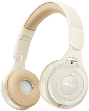 Kids Bluetooth Headphones, Over Ear Children's Wireless Bluetooth 5.3 Headsets, Built-in Mic, Comfortable Wear & HD Sound, Kids Headphones for Boys Girls School Travel iPad Tablet (Beige) Kids Bluetooth Headphones, Over Ear Children's Wireless Bluetooth 5.3 Headsets, Built-in Mic, Comfortable Wear & HD Sound, Kids Headphones for Boys Girls School Travel iPad Tablet (Beige)