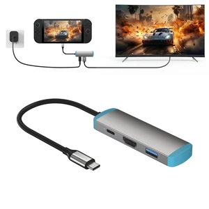 USB C Switch 2 Dock,4K@60Hz HDMI Adapter with PD/USB 3.0 Port,Replacement Dock for Switch/Switch OLED/Steam Deck/ROG Xbox Ally X/Legion Go USB C Switch 2 Dock,4K@60Hz HDMI Adapter with PD/USB 3.0 Port,Replacement Dock for Switch/Switch OLED/Steam Deck/ROG Xbox Ally X/Legion Go