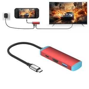 USB C Switch 2 Dock,4K@60Hz HDMI Adapter with PD/USB 3.0 Port,Replacement Dock for Switch/Switch OLED/Steam Deck/ROG Xbox Ally X/Legion Go USB C Switch 2 Dock,4K@60Hz HDMI Adapter with PD/USB 3.0 Port,Replacement Dock for Switch/Switch OLED/Steam Deck/ROG Xbox Ally X/Legion Go