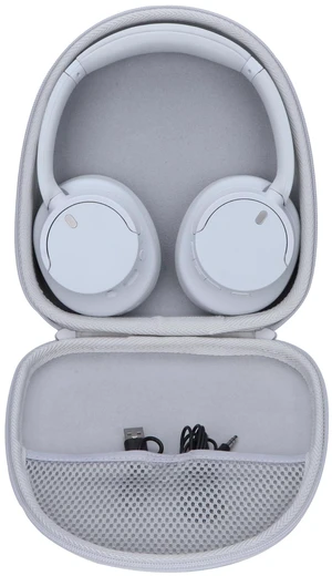 Hard Case Compatible with Sony WH-CH720N WH-CH520 WH-CH510 WH-CH710N XB900N XB700N WH-CH700N WH-910N Noise Canceling Headphones (Off White Case) Hard Case Compatible with Sony WH-CH720N WH-CH520 WH-CH510 WH-CH710N XB900N XB700N WH-CH700N WH-910N Noise Canceling Headphones (Off White Case)
