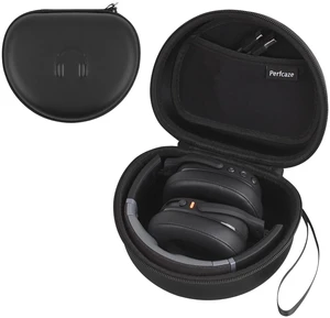 Headphone Case for BERIBES WH202A/305B, Skullcandy Crusher Evo/ANC 2, TOZO Hard Shell EVA Portable Carrying Case for Foldable Over-Ear Headphones, with Mesh Pocket for Cable, Black Headphone Case for BERIBES WH202A/305B, Skullcandy Crusher Evo/ANC 2, TOZO Hard Shell EVA Portable Carrying Case for Foldable Over-Ear Headphones, with Mesh Pocket for Cable, Black