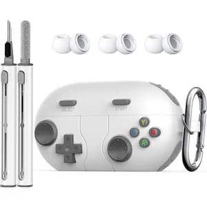 Cases for Beats Solo Buds 2024 Case Cover, Retro Funny Shock-Proof Protective Silicone Compatible with Beats Solo Buds Wireless Earbuds with Cleaning Kit and Keychain Accessories-Light Grey Cases for Beats Solo Buds 2024 Case Cover, Retro Funny Shock-Proof Protective Silicone Compatible with Beats Solo Buds Wireless Earbuds with Cleaning Kit and Keychain Accessories-Light Grey