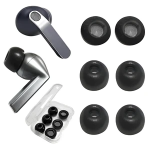 Memory Foam Replacement Ear Tips for Samsung Galaxy Buds3 Pro/Buds4 Pro 3 Pairs Large Anti-Slip Earbuds Tips for Galaxy Buds3 Pro/Buds4, Noise Isolating, Secure Fit, Fits Charging Case Memory Foam Replacement Ear Tips for Samsung Galaxy Buds3 Pro/Buds4 Pro 3 Pairs Large Anti-Slip Earbuds Tips for Galaxy Buds3 Pro/Buds4, Noise Isolating, Secure Fit, Fits Charging Case