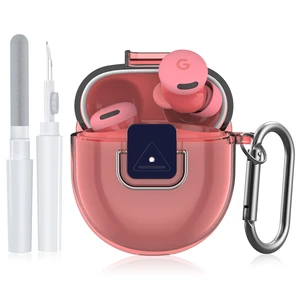 Case for Google Pixel Buds 2a Case Cover, Clear TPU Cover with Secure Lock Shockproof Protective Skin Case for Google Pixel Buds 2a 2025 with Keychain & Cleaner Kit for Girls Boy (Clear Berry) Case for Google Pixel Buds 2a Case Cover, Clear TPU Cover with Secure Lock Shockproof Protective Skin Case for Google Pixel Buds 2a 2025 with Keychain & Cleaner Kit for Girls Boy (Clear Berry)