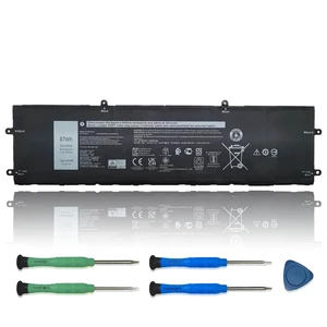 DWVRR Laptop Battery Replacement for Dell Alienware X15 R1 NAWX15R101 Series Notebook 817GN 11.4V 87Wh 7250mAh DWVRR Laptop Battery Replacement for Dell Alienware X15 R1 NAWX15R101 Series Notebook 817GN 11.4V 87Wh 7250mAh