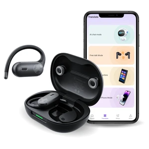 X-Smart Wireless Earbuds with Translation & AI Assistant 144-language real-time translator, 4 mics, IPX5, earhook secure fit, 8.5H battery, BT 5.4, gaming mode X-Smart Wireless Earbuds with Translation & AI Assistant 144-language real-time translator, 4 mics, IPX5, earhook secure fit, 8.5H battery, BT 5.4, gaming mode