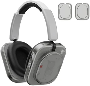 Shell Case Cover for Nothing Headphone (1) Headphone (Clear Gray) Clear TPU Protective Cover Compatible with Nothing Headphone (1),Ultra-Thin Drop-Proof Shockproof EarCup Case Cover Shell Case Cover for Nothing Headphone (1) Headphone (Clear Gray) Clear TPU Protective Cover Compatible with Nothing Headphone (1),Ultra-Thin Drop-Proof Shockproof EarCup Case Cover