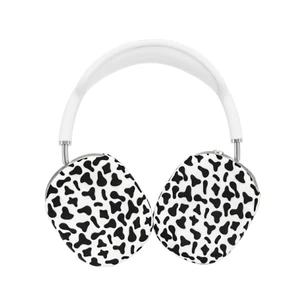 Case Cover for Apple AirPods Max/Max 2 (Cow Print) Silicone Cool Soft Clear Case, Cow Print Earcup Cover for Women Accessories Anti-Scratch,Precise Cutout Case Cover for Apple AirPods Max/Max 2 (Cow Print) Silicone Cool Soft Clear Case, Cow Print Earcup Cover for Women Accessories Anti-Scratch,Precise Cutout