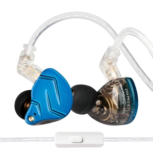 KZ ZSN PRO X Gaming Earbuds,IEM Earphone with 1BA and 1DD Wired Earbuds, KZ High Fidelity in Ear High Resolution in Ear Monitor Headphone Detachable Cable for Musician (with Mic, Blue) KZ ZSN PRO X Gaming Earbuds,IEM Earphone with 1BA and 1DD Wired Earbuds, KZ High Fidelity in Ear High Resolution in Ear Monitor Headphone Detachable Cable for Musician (with Mic, Blue)