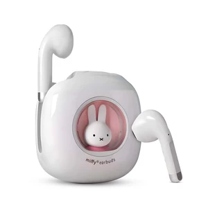 Next-Gen x Miffy Wireless Earbuds, BT5.3 36H Playtime AI ENC Noise Cancelling IPX7, Bluetooth Sport Earphones with Charging Case, Bunny Design Pastel Pink - Gift for Father's Day Next-Gen x Miffy Wireless Earbuds, BT5.3 36H Playtime AI ENC Noise Cancelling IPX7, Bluetooth Sport Earphones with Charging Case, Bunny Design Pastel Pink - Gift for Father's Day