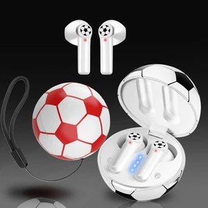 2Pack New Wireless Earbuds Kids with Football Charging Box,Comfortable Fit Ergonomic Design Ear Buds with 40Hrs Playtime,Wireless Bluetooth Earphone for Android iOS Cell Phone Computer Laptop 2Pack New Wireless Earbuds Kids with Football Charging Box,Comfortable Fit Ergonomic Design Ear Buds with 40Hrs Playtime,Wireless Bluetooth Earphone for Android iOS Cell Phone Computer Laptop