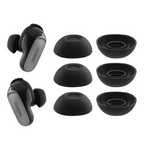 Replacement Ear Tips for Bose QuietComfort Ultra Earbuds 2nd Gen 3 Pairs (Black, Large), Silicone Ear Tips Replacement Ear Tips for Bose QuietComfort Ultra Earbuds 2nd Gen 3 Pairs (Black, Large), Silicone Ear Tips
