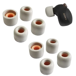 Memory Foam Ear Tips for Sony WF-1000XM4/XM5 - Replacement Earbuds Tips 4 Pairs Small, Noise Isolating, Secure Fit, Foam Tip Fit WF-XB700 WI-1000X C500 C700N, Fits Charging Case, Gray Memory Foam Ear Tips for Sony WF-1000XM4/XM5 - Replacement Earbuds Tips 4 Pairs Small, Noise Isolating, Secure Fit, Foam Tip Fit WF-XB700 WI-1000X C500 C700N, Fits Charging Case, Gray