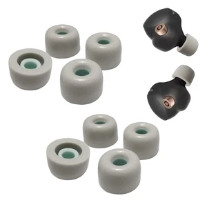Memory Foam Ear Tips for Sony WF-1000XM4/XM5 - Replacement Earbuds Tips 4 Pairs Large, Noise Isolating, Secure Fit, Foam Tip Fit WF-XB700 WI-1000X C500 C700N, Fits Charging Case, Gray Memory Foam Ear Tips for Sony WF-1000XM4/XM5 - Replacement Earbuds Tips 4 Pairs Large, Noise Isolating, Secure Fit, Foam Tip Fit WF-XB700 WI-1000X C500 C700N, Fits Charging Case, Gray