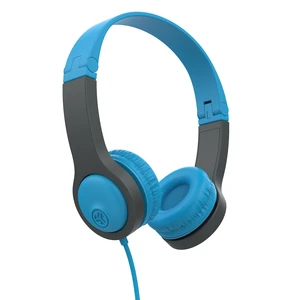JBuddies Folding Gen 2, Kids Wired Headphones, Noise Isolation, Volume Limiting, Toddler Headphones, Blue/Grey JBuddies Folding Gen 2, Kids Wired Headphones, Noise Isolation, Volume Limiting, Toddler Headphones, Blue/Grey