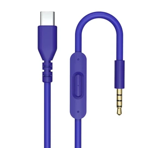 USB C Solo 4 Audio Cable, Solo 3 Replacement Audio Aux Cord with Inline Mic Control Compatible with Beats Studio Solo Pro Detox Mixr Executive Pill Headphones to iPhone 17/16 USB-C Devices (Blue) USB C Solo 4 Audio Cable, Solo 3 Replacement Audio Aux Cord with Inline Mic Control Compatible with Beats Studio Solo Pro Detox Mixr Executive Pill Headphones to iPhone 17/16 USB-C Devices (Blue)
