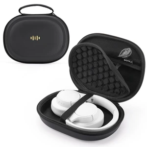 Headphone Case Hard Shell for Bose Quietcomfort/Skullcandy/JBL Tune 720BT/520BT/510BT/Live 770NC/460NC, Super-Slim Upgrade PU Pocket Over-Ear Headset Universal Portable Travel Organizer Bag Headphone Case Hard Shell for Bose Quietcomfort/Skullcandy/JBL Tune 720BT/520BT/510BT/Live 770NC/460NC, Super-Slim Upgrade PU Pocket Over-Ear Headset Universal Portable Travel Organizer Bag