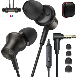 Wired Earbuds 3.5mm Headphones for Chromebook Laptop PC, Brown Noise Isolating Ear Buds Wired Plug in Audio Jack Mic/Mute HiFi Stereo Headphone Cord Earphones for Kindle Fire Laptop School Wired Earbuds 3.5mm Headphones for Chromebook Laptop PC, Brown Noise Isolating Ear Buds Wired Plug in Audio Jack Mic/Mute HiFi Stereo Headphone Cord Earphones for Kindle Fire Laptop School