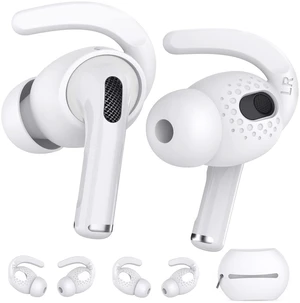 2 Pairs AirPods 3 Ear Hooks Cover Silicone Earbuds Tips Added Storage Pouch, Anti Slip, Secure Fit, Comfortable Silicone, Compatiable with Apple AirPods 3 2021(Large + Small, Black) 2 Pairs AirPods 3 Ear Hooks Cover Silicone Earbuds Tips Added Storage Pouch, Anti Slip, Secure Fit, Comfortable Silicone, Compatiable with Apple AirPods 3 2021(Large + Small, Black)