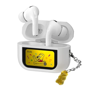 Haribo Wireless Earbuds with LCD Touchscreen Case, Bluetooth 5.4 TWS, Noise Cancelling, 13mm Bass Driver, IPX4, Gummy Bear Style Haribo Wireless Earbuds with LCD Touchscreen Case, Bluetooth 5.4 TWS, Noise Cancelling, 13mm Bass Driver, IPX4, Gummy Bear Style