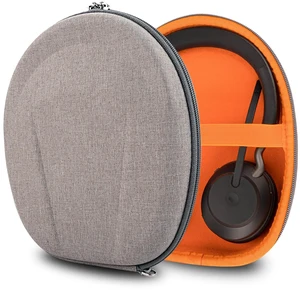 Shield Headphones Case Compatible with Jabra Elite 45h, Evolve2 50 Headphones, Replacement Hard Shell Travel Carrying Bag with Cable Storage (Brown) Shield Headphones Case Compatible with Jabra Elite 45h, Evolve2 50 Headphones, Replacement Hard Shell Travel Carrying Bag with Cable Storage (Brown)