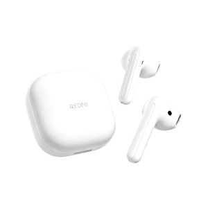 Redmi Buds 8 Active Wireless Earbuds, SemiinEar Design, 14.2mm Titanium Driver, DualMic AI Call Noise Reduction, 37H Playtime, Bluetooth 5.4, IP54 Water Resistant, Customizable EQ (White) Redmi Buds 8 Active Wireless Earbuds, SemiinEar Design, 14.2mm Titanium Driver, DualMic AI Call Noise Reduction, 37H Playtime, Bluetooth 5.4, IP54 Water Resistant, Customizable EQ (White)
