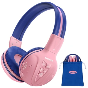 Kids Wireless Headphones w/Mic, 75/85/94dB Safe Volume for Toddler Durable & Foldable Headsets for Travel/Plane, Case, 30H Battery, Wired Cord & Share Port, Bluetooth 6.0 for iPad Tablet PC Kids Wireless Headphones w/Mic, 75/85/94dB Safe Volume for Toddler Durable & Foldable Headsets for Travel/Plane, Case, 30H Battery, Wired Cord & Share Port, Bluetooth 6.0 for iPad Tablet PC