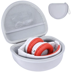 Case for iClever BTH12/HS19/BTH26 Kids Headphones, Gray Protective Carrying Bag Hard Shell Shockproof, Portable Headphone Storage with Mesh Bag Lightweight Boys &Girls Case for iClever BTH12/HS19/BTH26 Kids Headphones, Gray Protective Carrying Bag Hard Shell Shockproof, Portable Headphone Storage with Mesh Bag Lightweight Boys &Girls