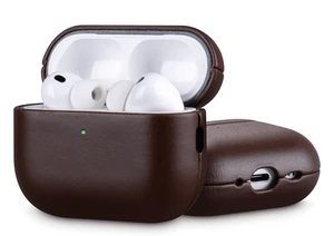 Envelop Series - Leather Case for AirPods Pro 3 - Coffee Brown Hand-crafted Case Fully Wrapped in Full Grain Leather; Soft Microfiber Inner Lining; Wireless Charging Compatible Envelop Series - Leather Case for AirPods Pro 3 - Coffee Brown Hand-crafted Case Fully Wrapped in Full Grain Leather; Soft Microfiber Inner Lining; Wireless Charging Compatible