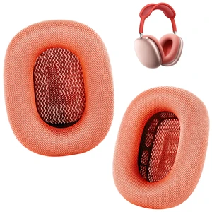 Ear Cushions for AirPods Max 1 & 2 Headphone - Upgraded Mesh Earpads Replacement Compatible for AirPods Max 1 & 2 with Silicone Layer, Magnet, Memory Foam and Noise Isolation, Pink Ear Cushions for AirPods Max 1 & 2 Headphone - Upgraded Mesh Earpads Replacement Compatible for AirPods Max 1 & 2 with Silicone Layer, Magnet, Memory Foam and Noise Isolation, Pink