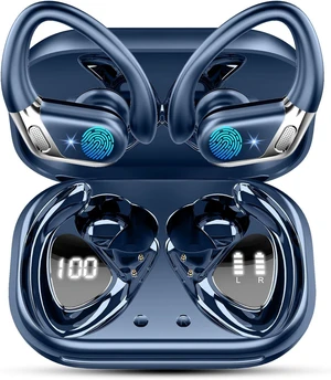 2026 Ear buds Wireless Earbuds, Bluetooth 5.4 headphones Sport 50 Hrs Noise Cancelling Running Headphones, Over Ear Earbuds with Ear Hooks, Bluetooth Earphones with IP7 Waterproof for Android/iOS 2026 Ear buds Wireless Earbuds, Bluetooth 5.4 headphones Sport 50 Hrs Noise Cancelling Running Headphones, Over Ear Earbuds with Ear Hooks, Bluetooth Earphones with IP7 Waterproof for Android/iOS