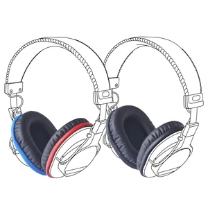stPad Earpads for Sony MDR7506 (1pair LR(Blue&Red) +1pair Black) stPad Earpads for Sony MDR7506 (1pair LR(Blue&Red) +1pair Black)