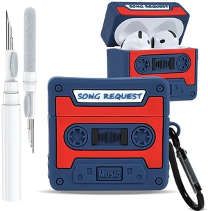 Boaretiu for AirPods 5th/4th Case 3D Cute Anime Design, CD Tape Cute Cartoon Kawaii Funny 3D Soft Silicone Design Cover with Carabiner and Cleaner Kit Cool Shell Stylish for Boys Women Boaretiu for AirPods 5th/4th Case 3D Cute Anime Design, CD Tape Cute Cartoon Kawaii Funny 3D Soft Silicone Design Cover with Carabiner and Cleaner Kit Cool Shell Stylish for Boys Women