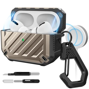 for AirPods Pro 2nd / 1st Generation Case with Clean Pen, Desert Carabiner, Military-Grade Protection, Compatible with MagSafe, Anti-Scratch Hard Shell, Unicorn Beetle Mag for AirPods Pro 2nd / 1st Generation Case with Clean Pen, Desert Carabiner, Military-Grade Protection, Compatible with MagSafe, Anti-Scratch Hard Shell, Unicorn Beetle Mag
