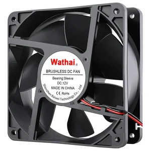 120mm x 38mm Brushless Cooling Case Fan 12V 2pin DC High Airflow 3000CFM High airflow brushless dc fan functions as a high-velocity electronics ventilation cooler 120mm x 38mm Brushless Cooling Case Fan 12V 2pin DC High Airflow 3000CFM High airflow brushless dc fan functions as a high-velocity electronics ventilation cooler