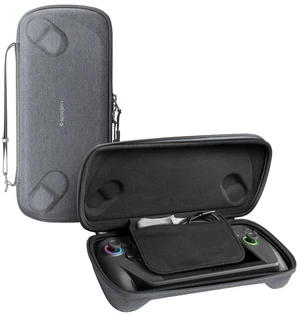 Slim Carrying Case for ASUS ROG Xbox Ally/Ally X One-Layer Pouch, Grip Bump, G-Hook, Strap Keeper, Screen Protector, Back Pocket - Charcoal Gray Slim Carrying Case for ASUS ROG Xbox Ally/Ally X One-Layer Pouch, Grip Bump, G-Hook, Strap Keeper, Screen Protector, Back Pocket - Charcoal Gray