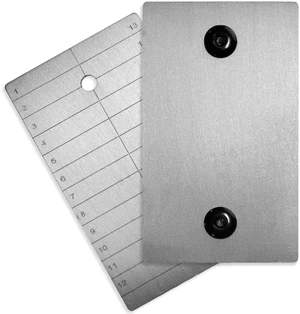 Titanium Bitcoin Seed Plates for Ultra-Secure Ethereum and Crypto Seed Phrase Storage - Premium Seed Phrase Metal - Includes 2 Plates and Seals Titanium Bitcoin Seed Plates for Ultra-Secure Ethereum and Crypto Seed Phrase Storage - Premium Seed Phrase Metal - Includes 2 Plates and Seals