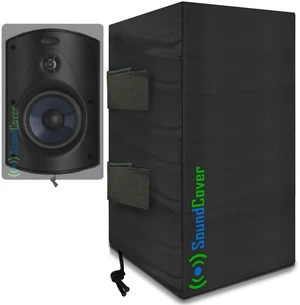 The Original Light Outdoor Speaker Covers for C-Bracket Mounted Speakers Premium 210T Polyester with Silver UV Protective Coating Water-Resistant, All-Weather Protection Compact Size (Set of 2) The Original Light Outdoor Speaker Covers for C-Bracket Mounted Speakers Premium 210T Polyester with Silver UV Protective Coating Water-Resistant, All-Weather Protection Compact Size (Set of 2)
