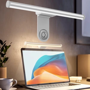 Monitor Light Bar, Laptop Monitor Light Backlight Desk Reading Lamp Eye Care USB Computer Lamp Adjustable Brightness/Color Temperature ScreenBar LED No Glare Desk Lamp for Home Office Gaming Monitor Light Bar, Laptop Monitor Light Backlight Desk Reading Lamp Eye Care USB Computer Lamp Adjustable Brightness/Color Temperature ScreenBar LED No Glare Desk Lamp for Home Office Gaming