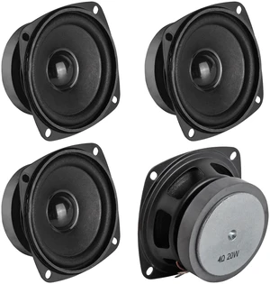 4Pcs 3" 4 Ohm 20W Full Range Woofer Speaker 77mm 3inch Stereo udio Sound Home Theater Loudspeaker for DIY Audio Projects and Replacement 4Pcs 3" 4 Ohm 20W Full Range Woofer Speaker 77mm 3inch Stereo udio Sound Home Theater Loudspeaker for DIY Audio Projects and Replacement