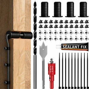 Starlink Cable Routing Kit for Cable Wall Pass Through Grommet kit, 3/4" and 5/16" Drill Bit, Wire Clips and Ties for Starlink Gen 2/3 Dish & Mini Ethernet Cable and Wire Setup Starlink Cable Routing Kit for Cable Wall Pass Through Grommet kit, 3/4" and 5/16" Drill Bit, Wire Clips and Ties for Starlink Gen 2/3 Dish & Mini Ethernet Cable and Wire Setup