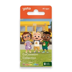 CoComelon Collection - 3 Kids Audiobook Cards for Use with Player & Mini Allin1 Audio Player, ScreenFree Listening with Fun Festive Music for Playtime Travel & Holiday Parties, All Ages CoComelon Collection - 3 Kids Audiobook Cards for Use with Player & Mini Allin1 Audio Player, ScreenFree Listening with Fun Festive Music for Playtime Travel & Holiday Parties, All Ages