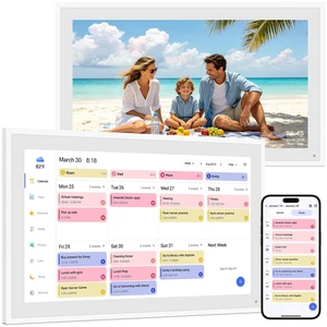15.6 Inch Digital Calendar Digital Picture Frame 1080P Full HD Interactive Touchscreen, Smart Digital Planner, Desk&Wall Mountable, Gifts for Men Women 15.6 Inch Digital Calendar Digital Picture Frame 1080P Full HD Interactive Touchscreen, Smart Digital Planner, Desk&Wall Mountable, Gifts for Men Women
