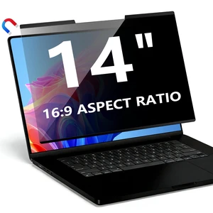 Magnetic 14 Inch 16:9 Laptop Privacy Screen Filter Removable Laptop Privacy Filter Shield and Anti Glare Protector, Compatible with HP Dell Acer Asus Samsung Lenovo ThinkPad Magnetic 14 Inch 16:9 Laptop Privacy Screen Filter Removable Laptop Privacy Filter Shield and Anti Glare Protector, Compatible with HP Dell Acer Asus Samsung Lenovo ThinkPad