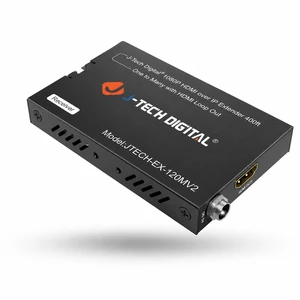HDMI Extender Over Single Cat5e/6/7 1080P 60Hz Up to 400ft, Supports AV Over IP HDMI Extender Loop Out IR Control Receiver Only (JTECH-EX-120MV2R) HDMI Extender Over Single Cat5e/6/7 1080P 60Hz Up to 400ft, Supports AV Over IP HDMI Extender Loop Out IR Control Receiver Only (JTECH-EX-120MV2R)